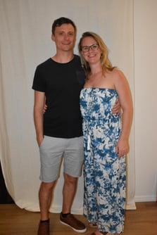 Mark and his wife