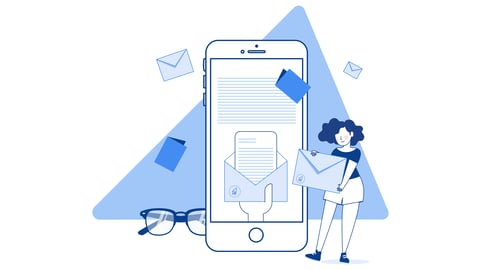 EDM Email Marketing Illustration -05