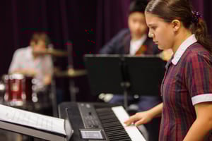 The McDonald College - music students